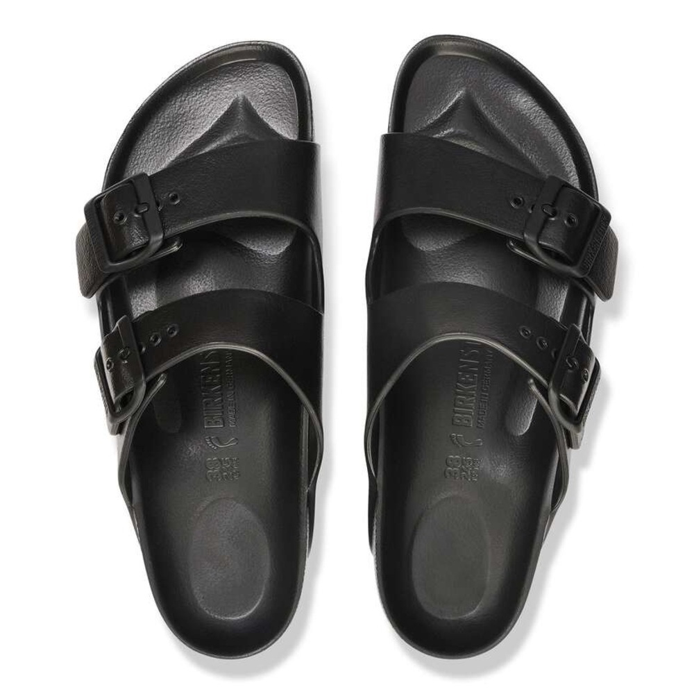 NWOT Birkenstock Arizona Essentials EVA Sandals Medium Width Black Size 8W/6M - Picture 2 of 11